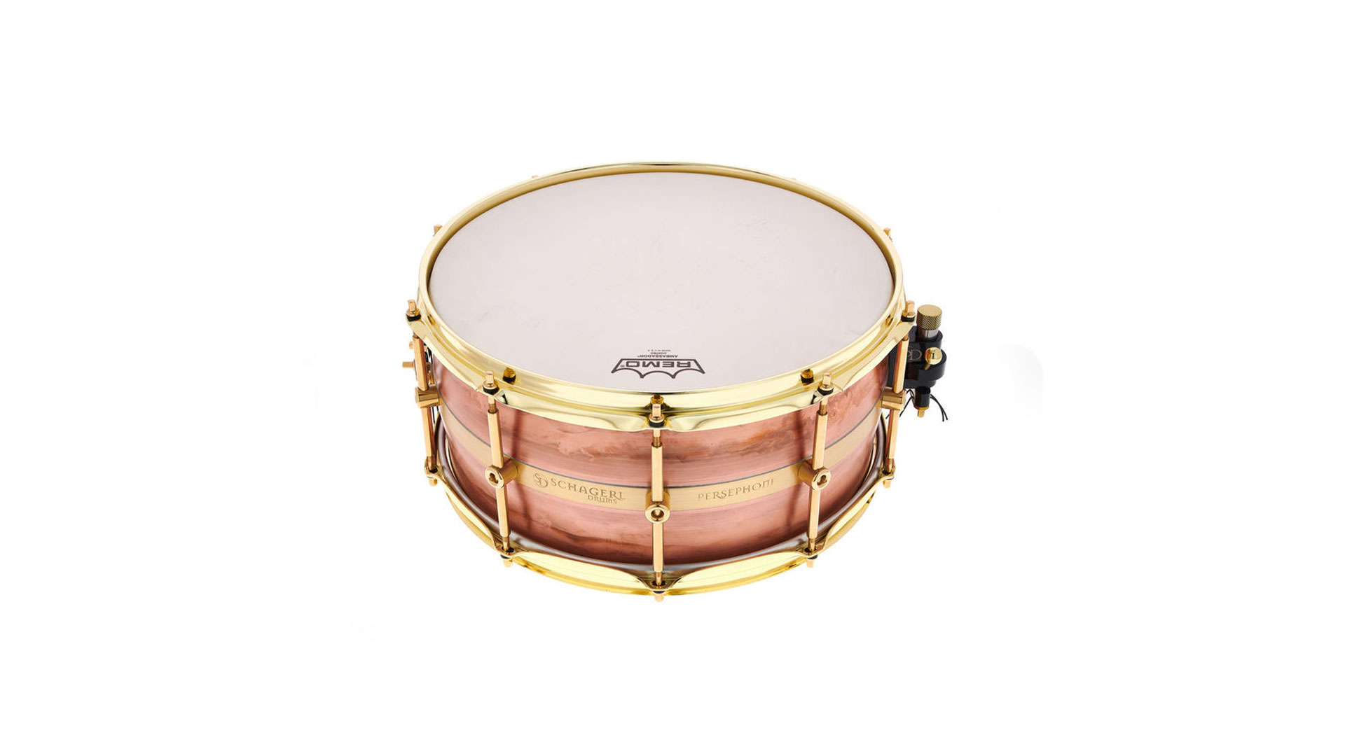 Top Copper Snare Drums