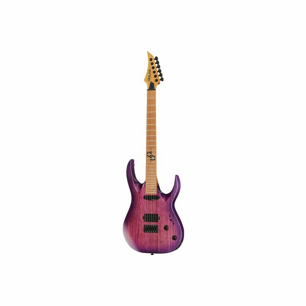 solar guitars ab 1 6htpb trans purple 627aa13e6e1c6