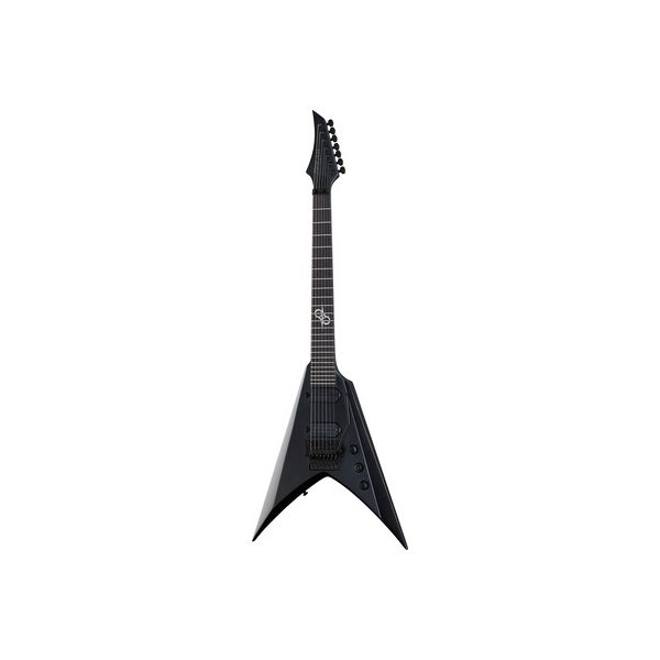 solar guitars v 1 7frc carbon black 62800a443ee63