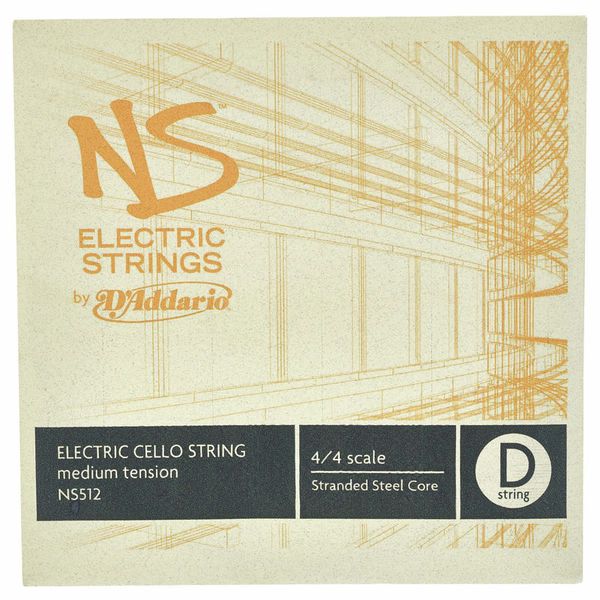 Daddario NS512 Electric Cello D String