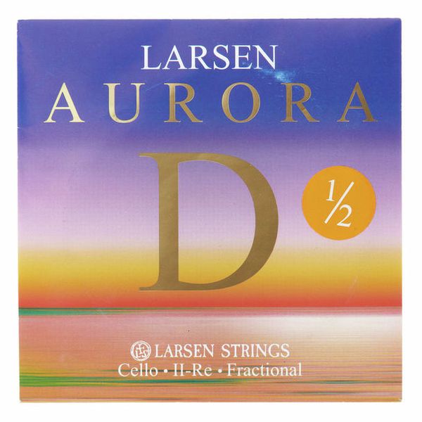 Larsen Aurora Cello D String 1/2 Med.