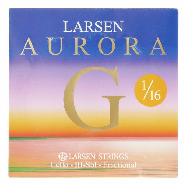 Larsen Aurora Cello G String 1/16 Med